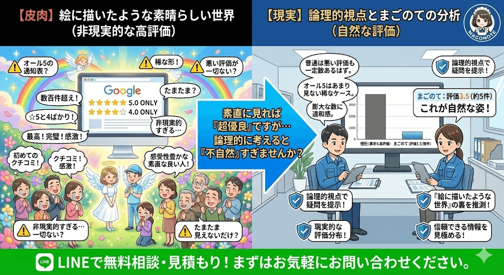 高評価しかないゴミ屋敷片付け業者