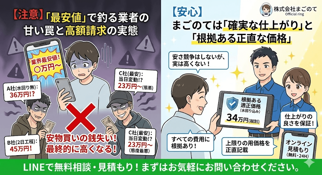 安さばかりを追求する人はカモにされます！情弱だもの