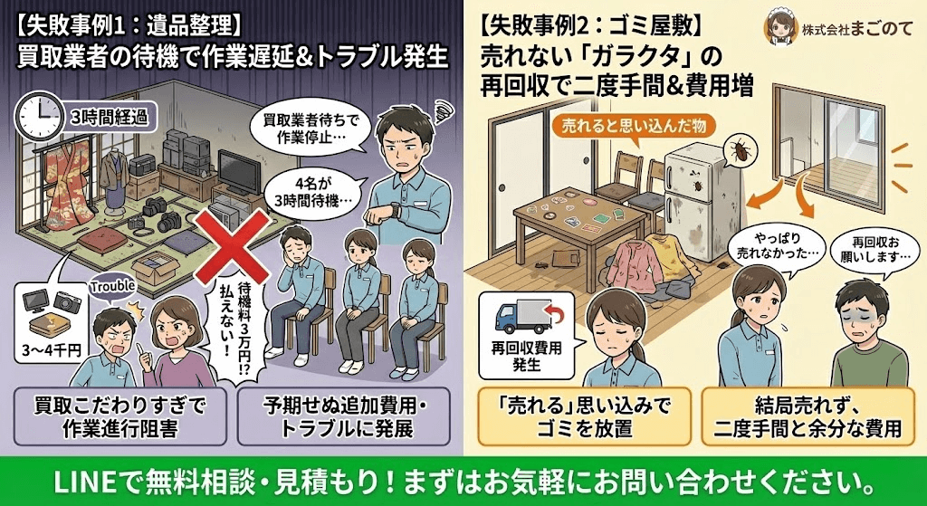 使い古した物でも価値ある物はあるが固執しすぎはダメ