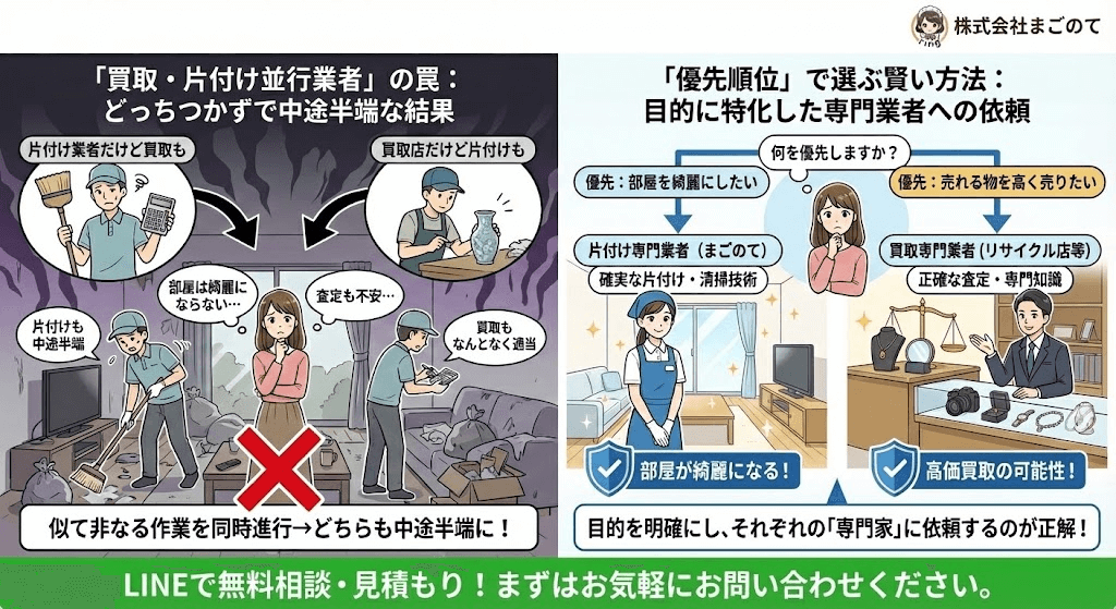 使い古した物でも価値ある物はあるが固執しすぎはダメ