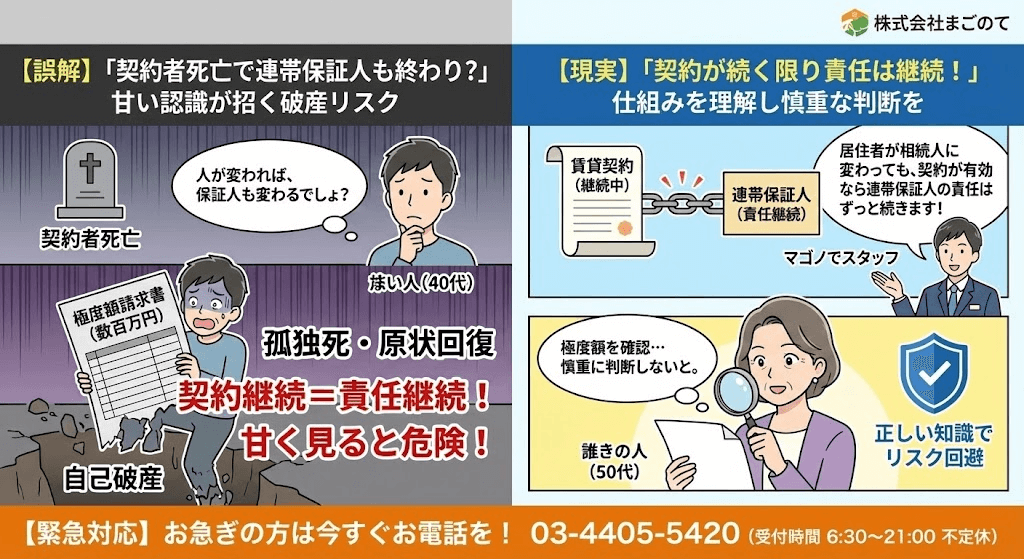 賃貸契約で連帯保証人の責任は大きい