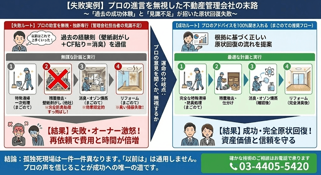 孤独死の後処理は素人が手を出すな