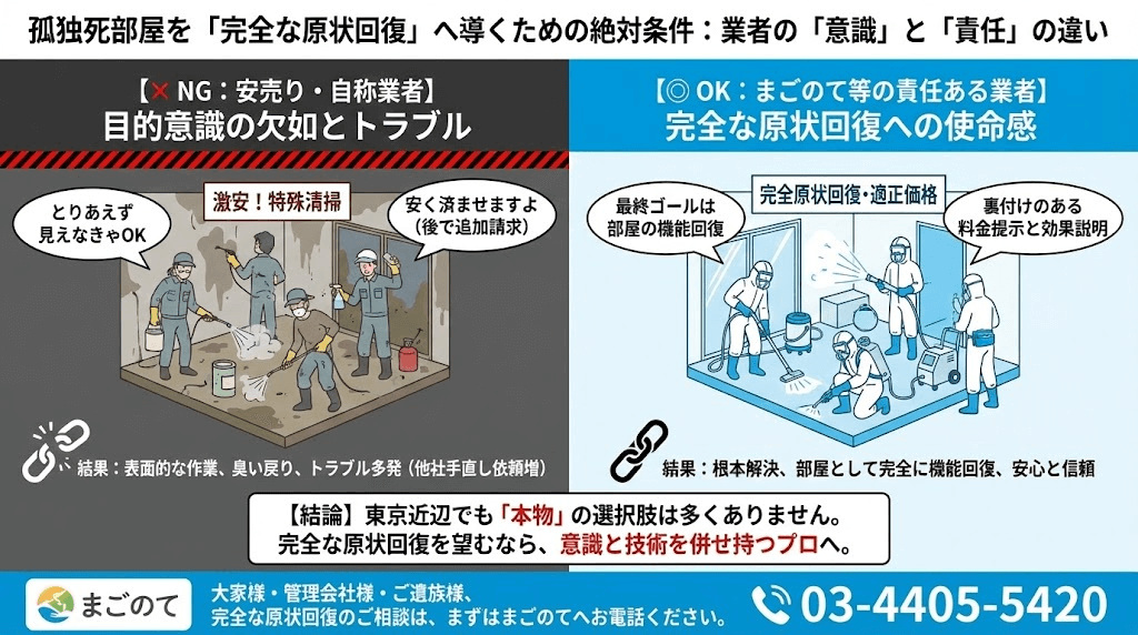 孤独死の特殊清掃相談ダイヤル