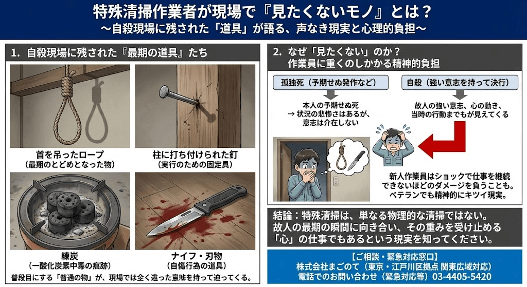 特殊清掃員が見たくないあるモノ