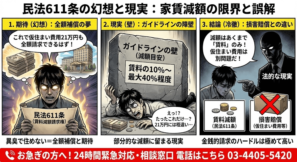 におい被害は疎明義務があるのでハードルが高い