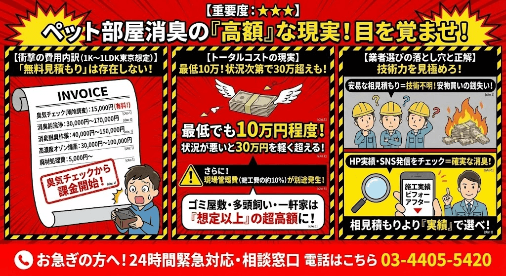 強烈な部屋のにおいを消臭する業者は「まごのて」