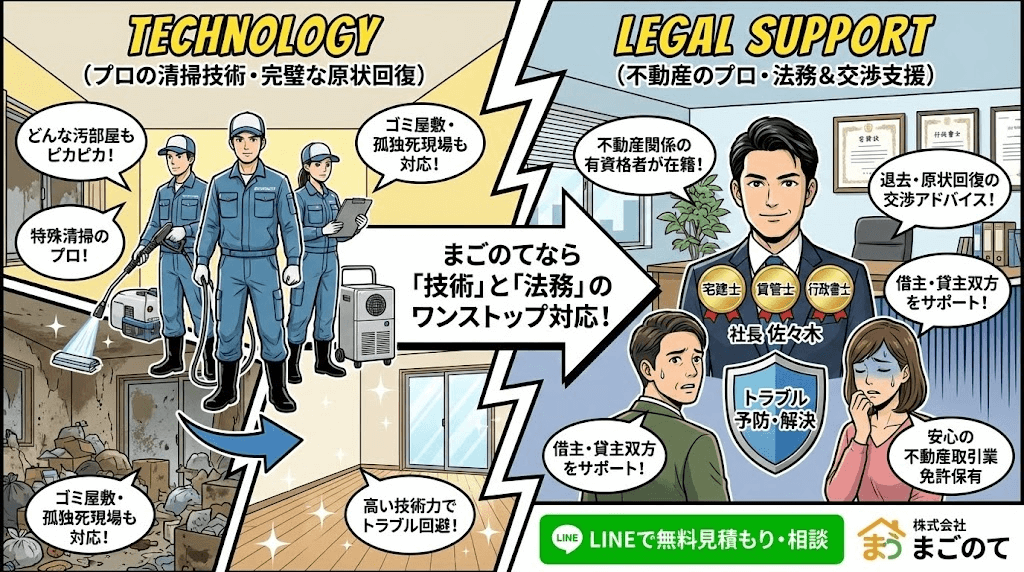 お部屋のお片付け相談はLINEが便利