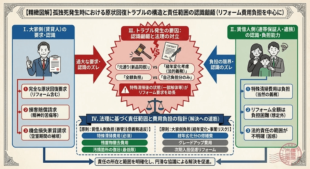 特殊清掃費は誰が支払うべき