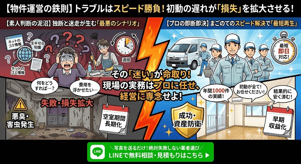 特殊清掃のまごのては事故物件再生請負人