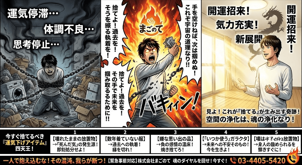 来る令和8年が明るく開運するためのお片付け