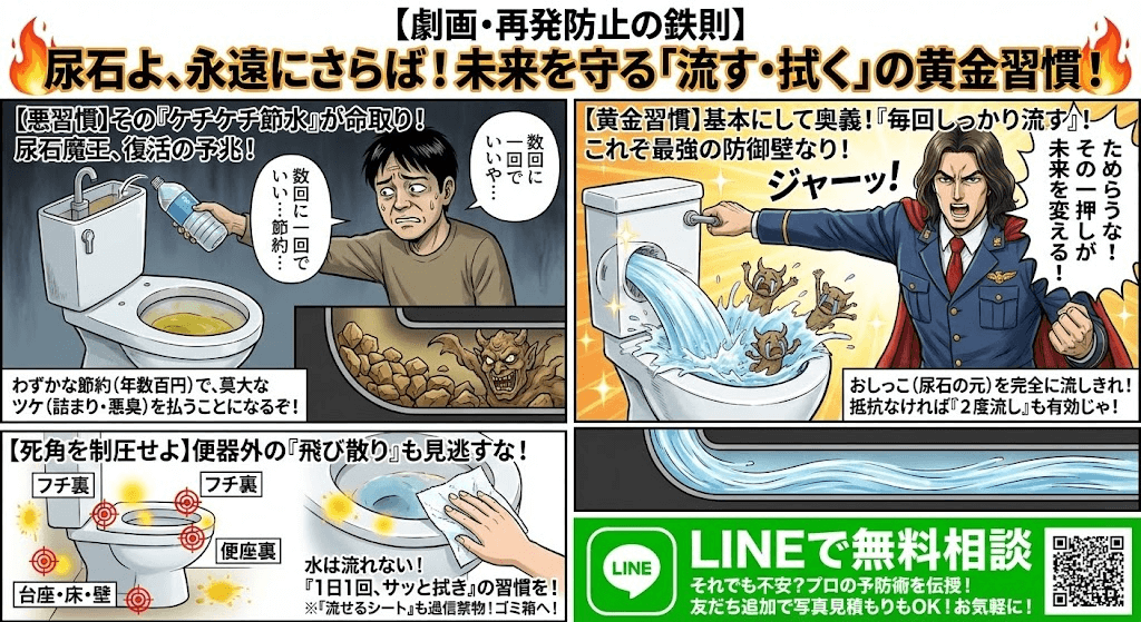 綺麗なトイレを維持する方法