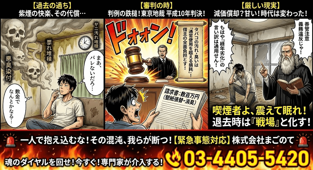 喫煙者は賃貸に住めない