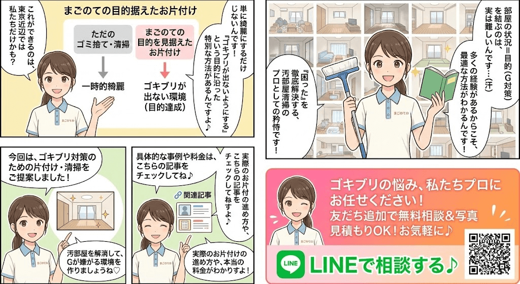 東京のお急ぎゴミ屋敷片付け実例と料金