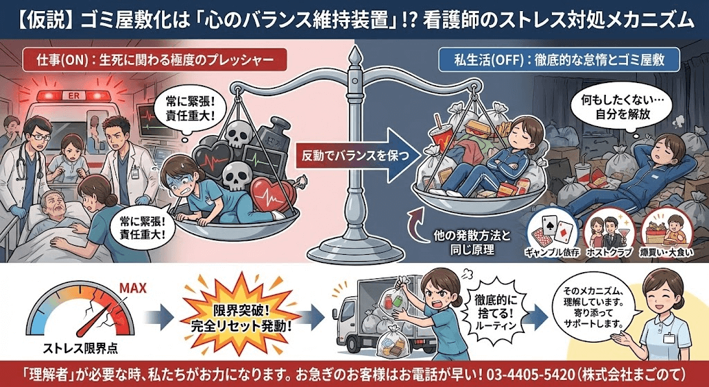 ゴミ屋敷住人に寄り添うまごのて