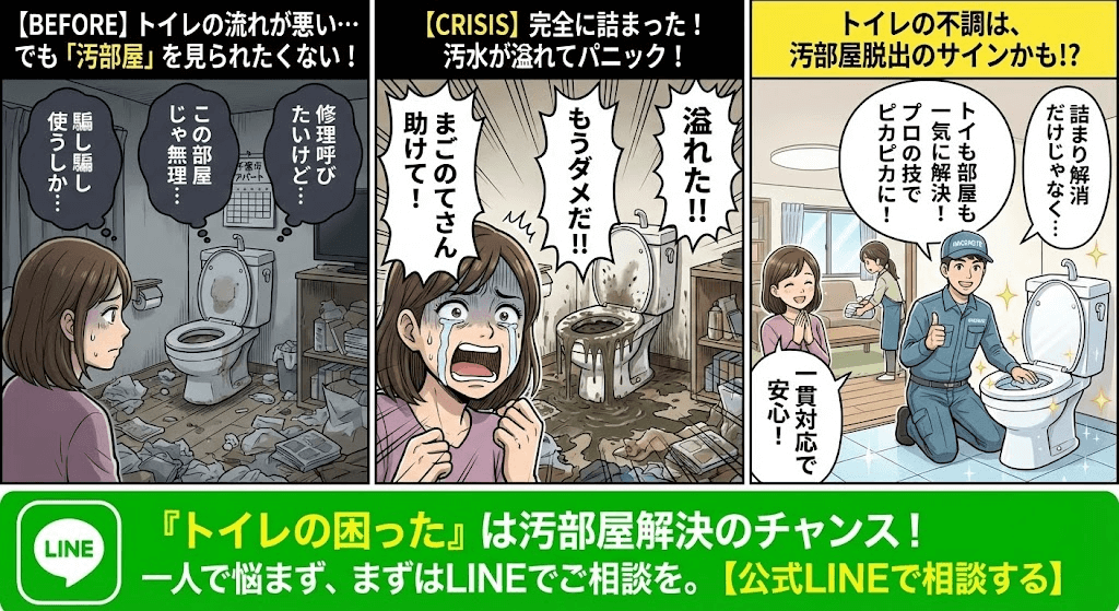 少しだけ勇気を出せばゴミ屋敷は解決します