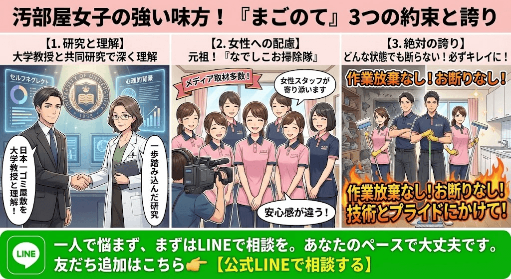 汚部屋女子の強い味方!まごのて