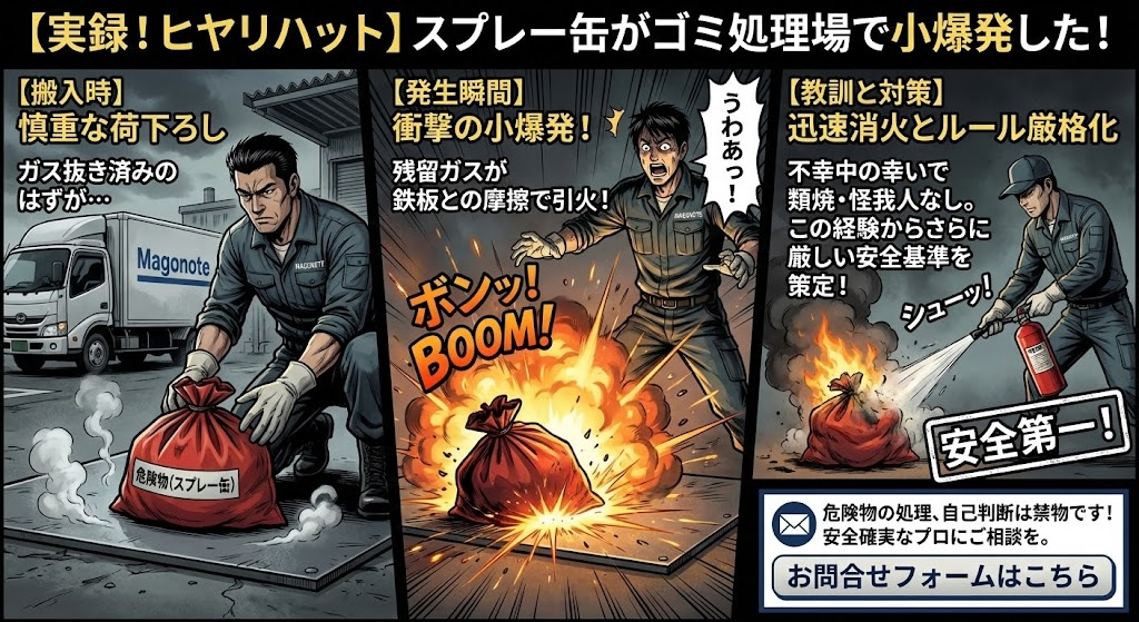 危険品ゴミの取扱い厳格化の背景