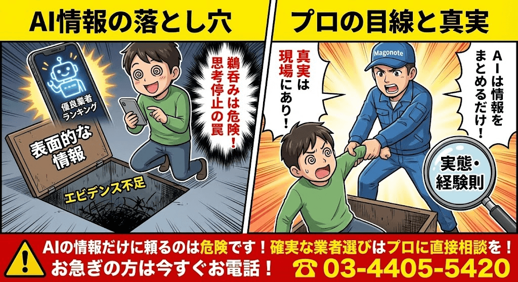 ゴミ屋敷片付け業者の優良条件はひとつだけ