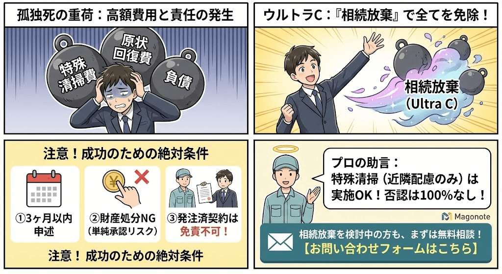 相続放棄は最後の手段