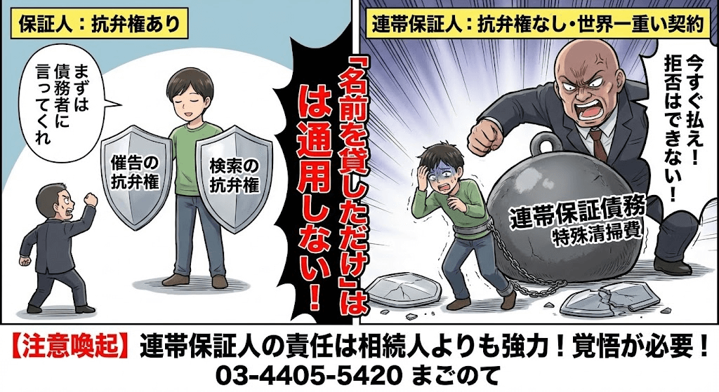 連帯保証煮にはなってはいけない理由