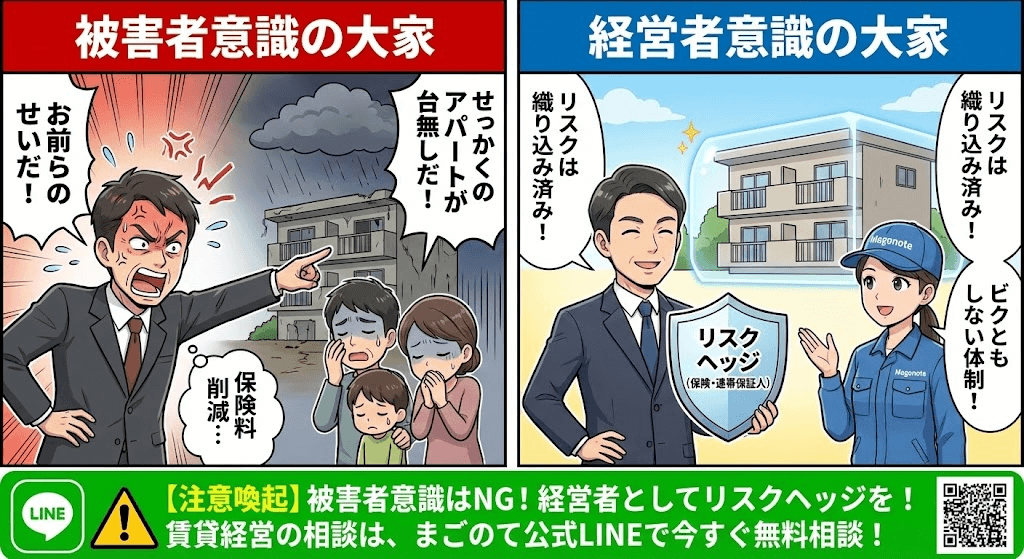 物件運営は自殺などのリスクを織り込むこと