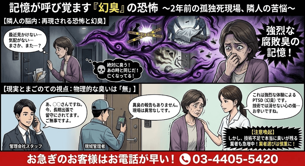 においもないのに臭うというお婆さん