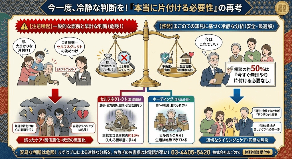 本当に今お片付け必要かよく考えて下さい