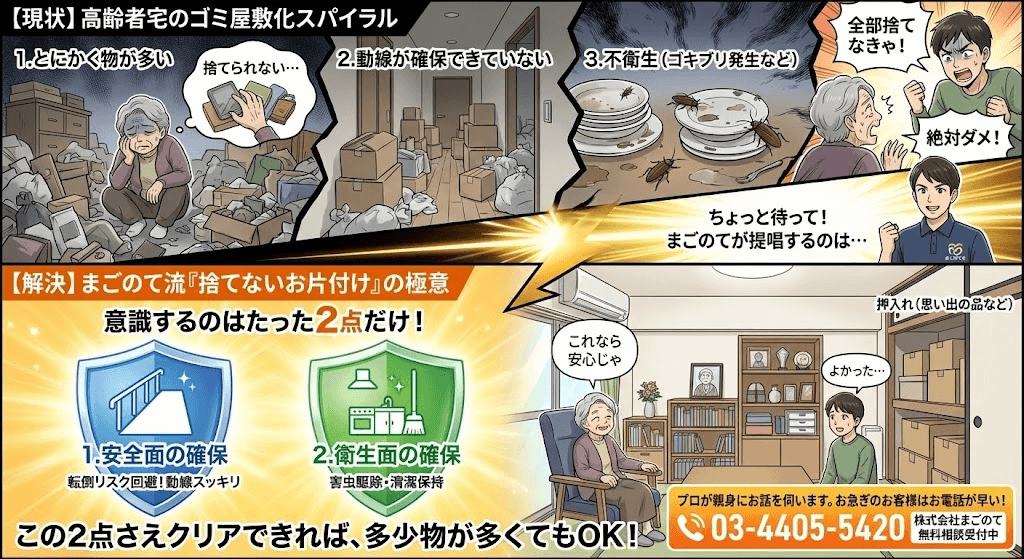 高齢者宅は捨てないことが成功のコツ