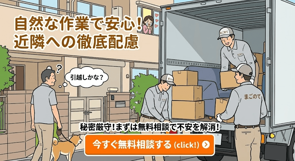 近隣対策も万全のまごのて