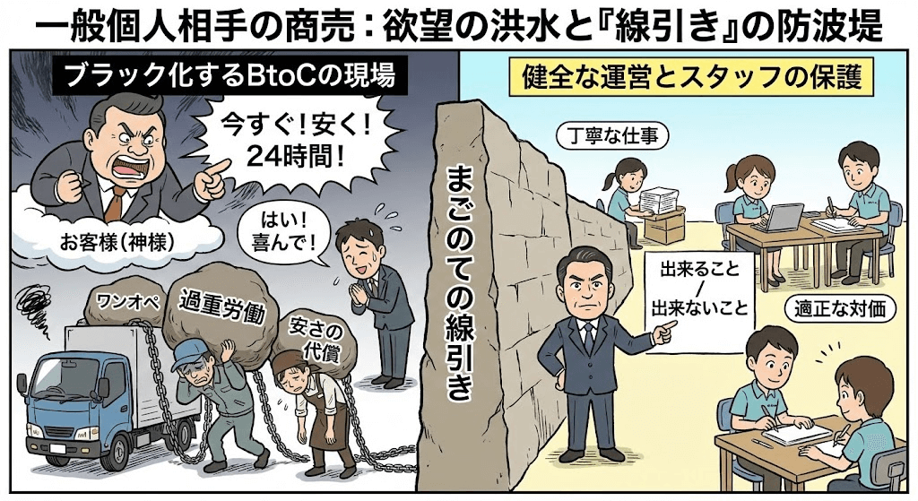 お客様の過剰要求がブラック企業を生む