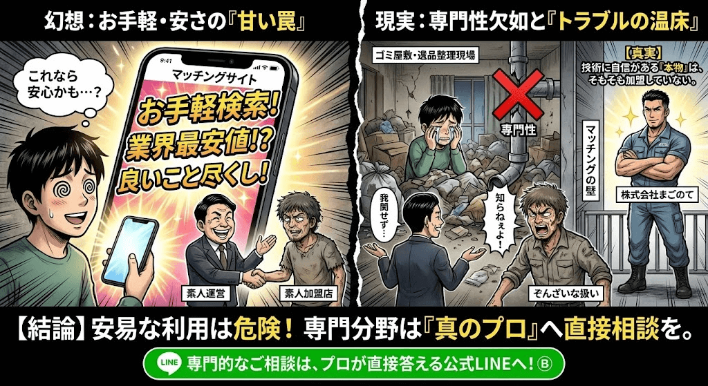 ゴミ屋敷片付けなら専門業者が安心