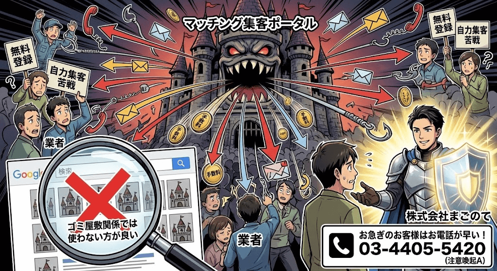 素人が素人を騙す不用品回収業者界隈