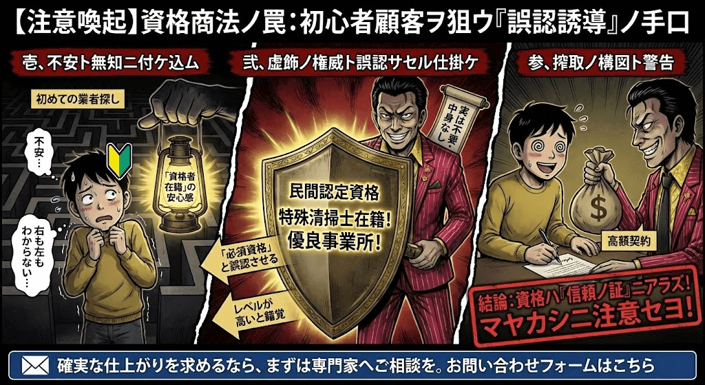 ゴミ屋敷片付けをしたことがない自称プロ