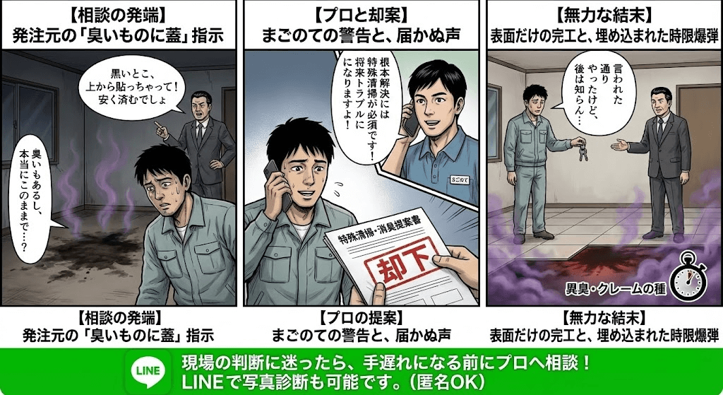 リフォーム中に孤独死発覚