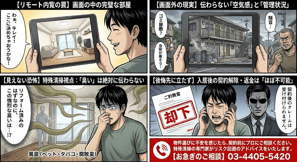 新居探しで事故物件を避ける方法