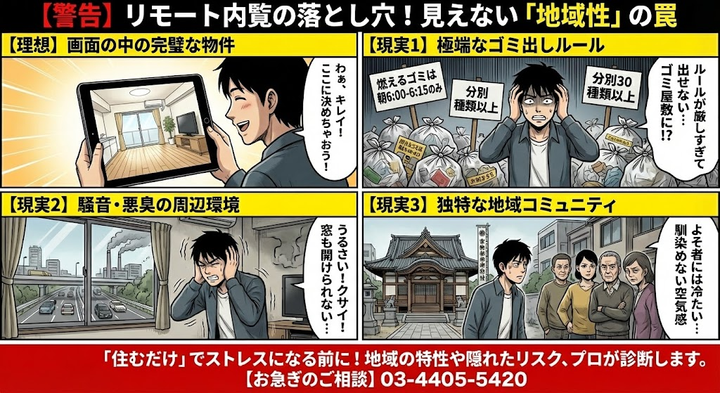 住みにくい町は確かにある