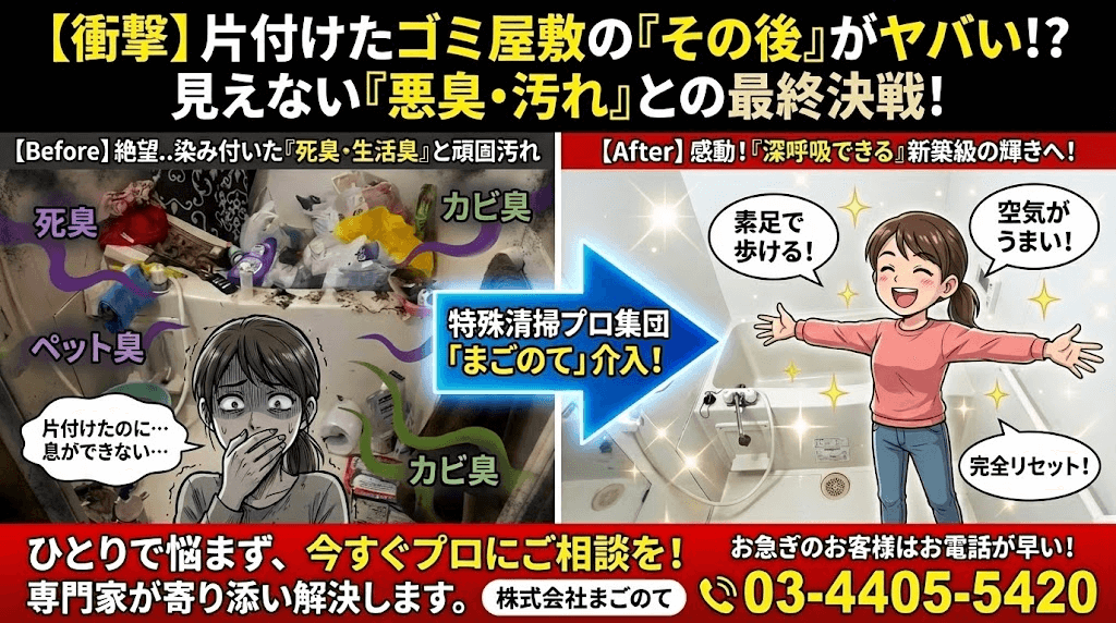 ハウスクリーニング・消臭の料金と作業内容｜まごのて