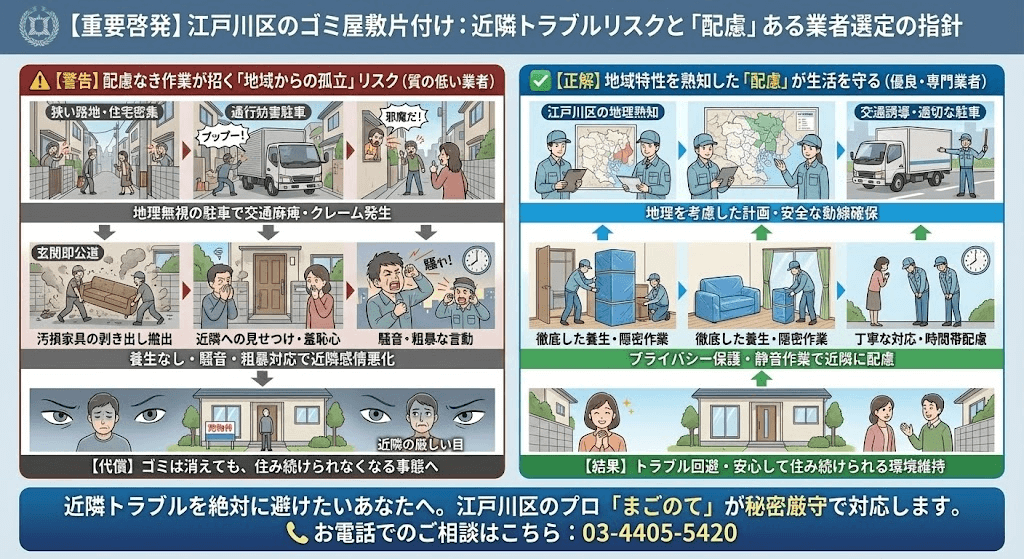 近隣配慮と対策が完璧な「まごのて」