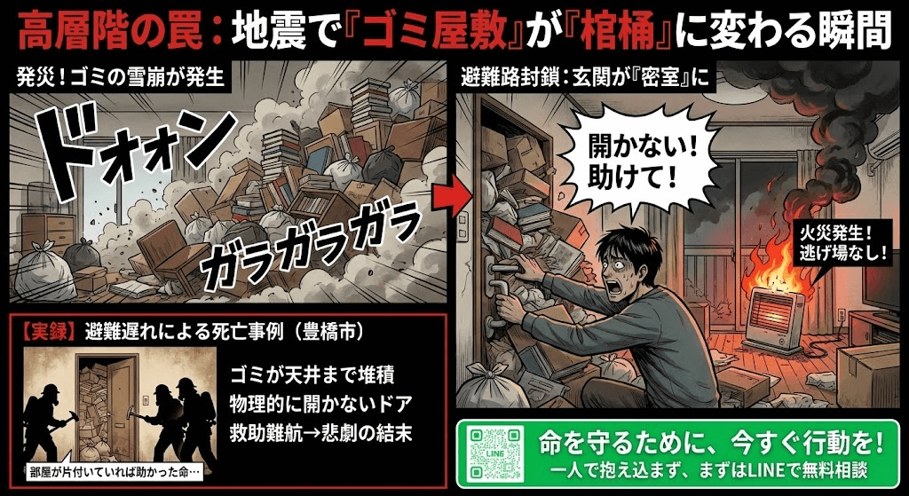 災害に備えるゴミ屋敷片付け