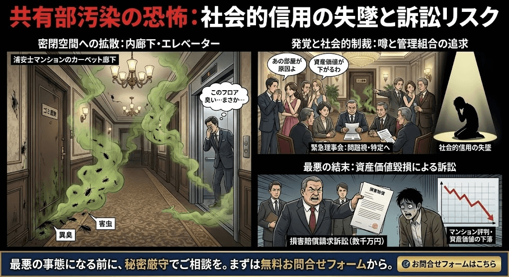 ゴミ屋敷片付けのマンション養生テクニック