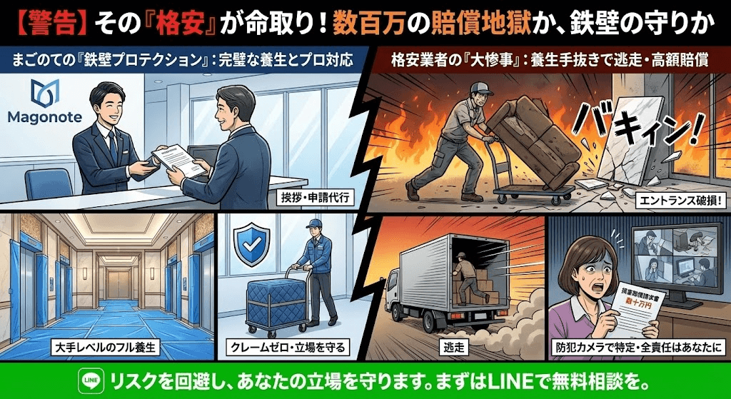 ゴミ屋敷片付け業界で養生は抜群のまごのて