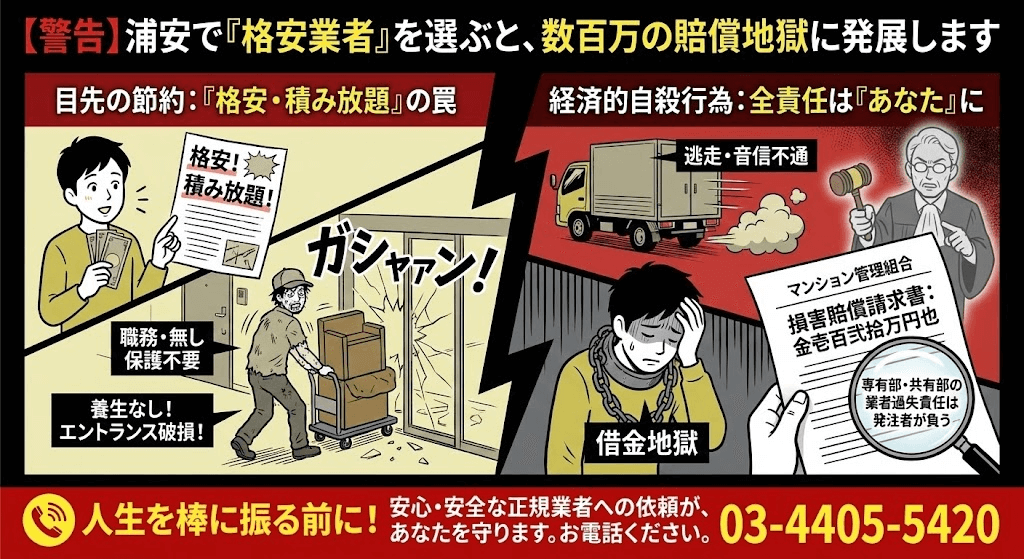 もしもの時の責任を負えるゴミ屋敷片付け業者ですか？