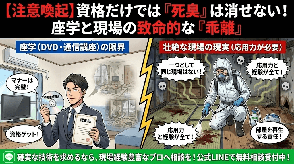 事件現場特殊清掃士の末路は悲惨