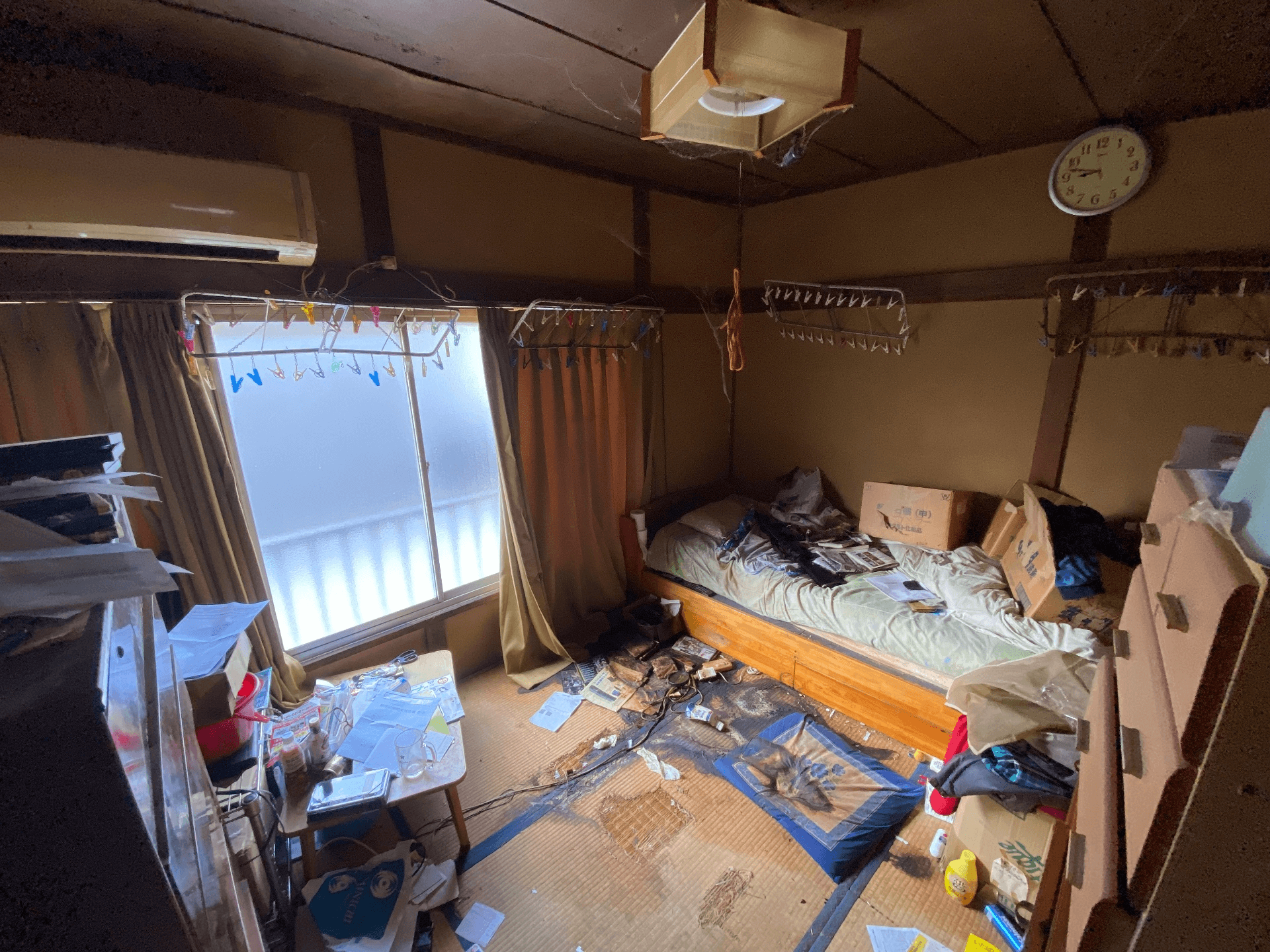 特殊清掃後の現場