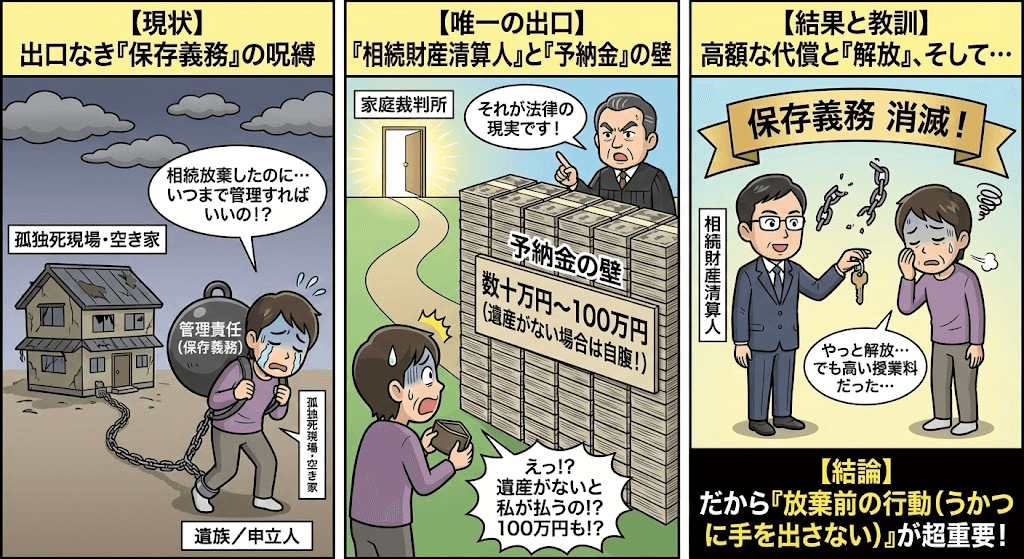 相続財産清算人（旧：相続財産管理人）」