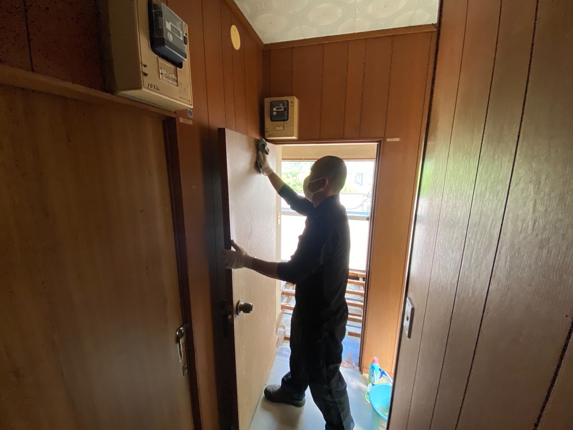 特殊清掃後の現場