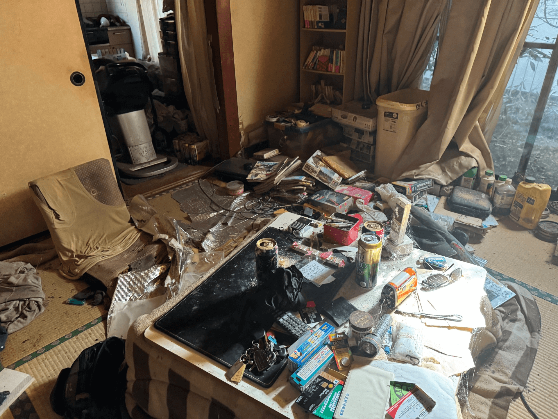 特殊清掃前の現場