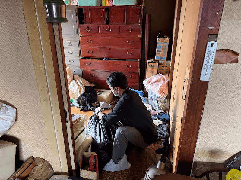 特殊清掃後の現場